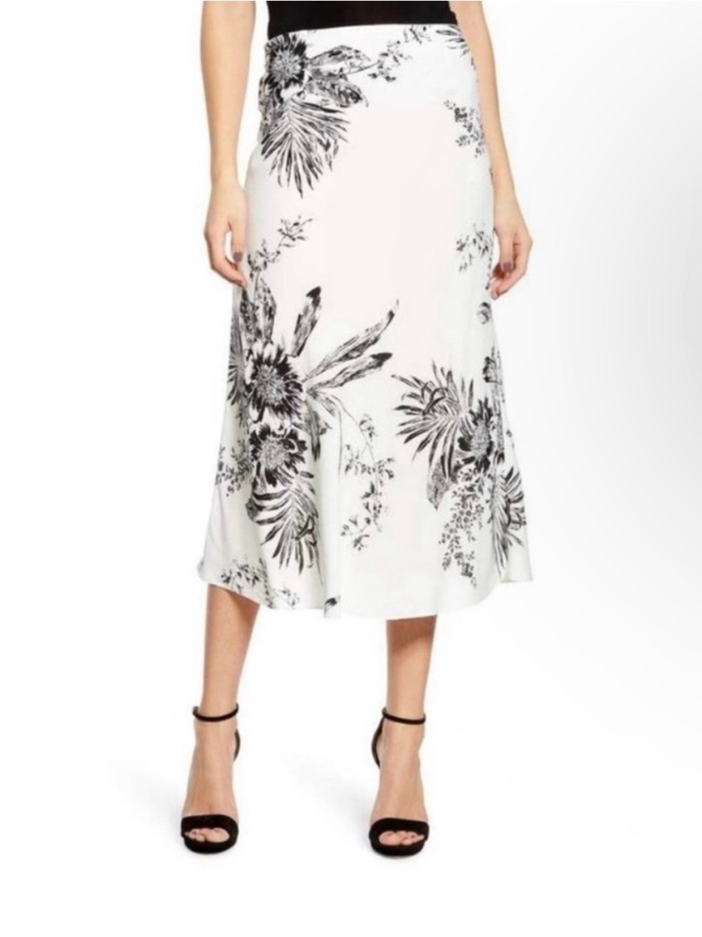 Leith Floral Midi Skirt